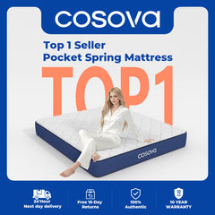 COSOVA Classic Hybrid Mattress-Cloud