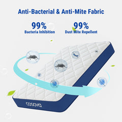 COSOVA Classic Hybrid Mattress-Cloud
