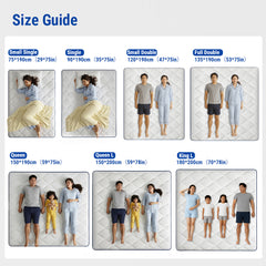 COSOVA Classic Hybrid Mattress-Cloud